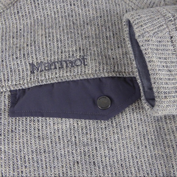 Marmot Poacher Pile Sweater Fleece Lined Jacket